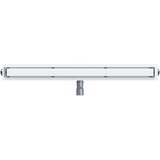 Tuš kanal 2-u-1 sa 360° sifonom Srebrno 100 cm | shoptok.hr