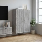  Ormar za montažu na zid Siva Sonoma 66 x 34,5 x 90 cm | shoptok.hr