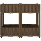 vidaXL Visoka greda 80x40x71 cm polipropilen, (20759010) | Shoptok.si