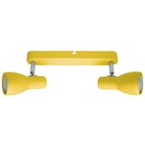 Candellux Lighting gorčično rumena stropna svetilka s kovinskim senčilom 36x6 cm picardo | Shoptok.si