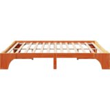  Konstrukcija postelje Voskast rjav 180 x 200 cm, (5000128436) | Shoptok.si
