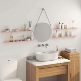  Ležeča polica 4 pcs Roza 80 x 9 x 2,5 cm Jeklo, (5000201519) | Shoptok.si