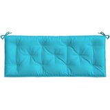  Jastuk za vrtnu klupu tirkizni 120 x 50 x 7 cm od tkanine | shoptok.hr