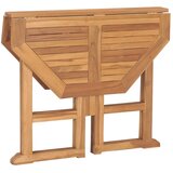  Sklopivi vrtni blagovaonski stol 90x90x75 cm masivna tikovina | Eponuda.ba