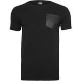 UC Men Pocket T-shirt made of blk/blk synthetic leather | Shoptok.si