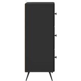  Ormar s ladicama Crna 33 x 34,5 x 90 cm Konstruirano drvo | shoptok.hr
