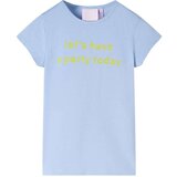  Dječja majica svjetloplava 116 | shoptok.hr