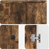  Set namještaja za kupaonicu Dimljeni hrast 81 x 40 x 84,5 cm | shoptok.hr
