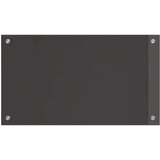 vidaXL Zaščita za kuhinjo 2 pcs Temno siva 70 x 40 cm kaljeno steklo | Shoptok.si