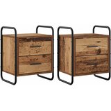  Viseći Noćni Ormar 2 kom. Staro drvo 40 x 30 x 50 cm | shoptok.hr