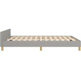  Okvir za krevet bez madraca svjetlosivi 140x200 cm od tkanine | Eponuda.com