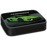 Ars Una Zelena višeslojna pernica s uzorkom Lamborghinija 15,5x22,5x4,5 cm | shoptok.hr