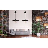 Toolight Zidni svijećnjak APP1355-1W BLACK 30 cm | shoptok.hr