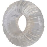 Pulselock Cocktura - rebrast penisni obroč iz TPE (prozoren) - 19 mm | Shoptok.si