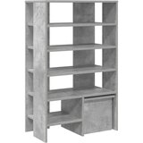  Ormar za cipele s policom 2 pcs Betonski sivi Konstruirano drvo | shoptok.hr