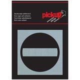 x nalepka pickup (motiv: ni vstopa, 80 80 mm) Cene