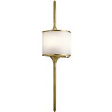 Elstead Lighting Elstead Mona Stenska kopalniška svetilka z 2 lučmi, medenina, IP44, G9, (22099330) | Shoptok.si