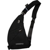  Muška Crossbody Torba HARAHU Flow - Crna KP40327 Cijene