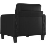  Fotelja crna 60 cm od umjetne kože | Eponuda.com