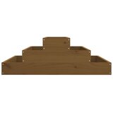  Sadilica boja meda 80 x 80 x 27 cm od masivne borovine | shoptok.hr