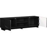  TV stalak 140 x 34.5 x 40 cm Crna Konstruirano drvo | shoptok.hr