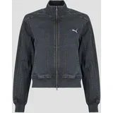 FUTURE..ARCHIVE Washed Twill Short Jacket Crna
