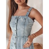 DStreet Sukienka jeansowa mini na ramiączkach SEWIKA niebieska | Shoptok.si
