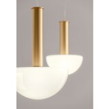  Redo 01-2474 - Visilica na sajli LUMIEN 1xG9/10W/230V prečnik 13 cm zlatna/bela | Eponuda.com
