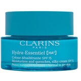 Clarins Hydra-Essentiel [HA²] Silky Cream SPF15 dnevna krema za lice normalna 50 ml za ženske | shoptok.hr