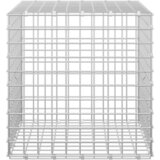  Gabion s 5 mm žicom i mrežom 5x5 cm 50x50x50 cm Pocinčani čelik | shoptok.hr