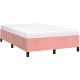  Okvir za krevet ružičasti 120 x 190 cm baršunasti | shoptok.hr