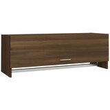 Furnova Garderobna omara rjavi hrast 100x32,5x35 cm konstruiran les, (21930335) | Shoptok.si