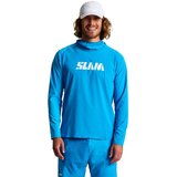 Slam Majice z dolgimi rokavi Od Tech Hooded T-Shirt Modra Cene