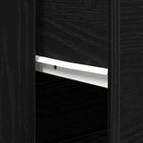  Kreveta Crni hrast 160 x 33 x 70 cm Konstruirano drvo | shoptok.hr