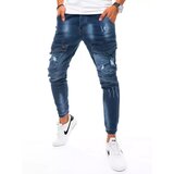 DStreet Men's blue cargo jeans UX3270 | ePonuda.com