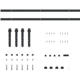 vidaXL Komplet drsnih vrat omarice 183 cm ogljikovo jeklo | Shoptok.si