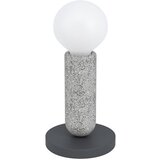 Eglo Giaconecchia stolna lampa E27, 17,5 cm, terazzo siva/antracit, 39835 | shoptok.hr