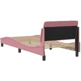  Okvir za krevet s uzglavljem Dover 90x200 cm baršunasti | Eponuda.com
