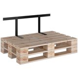  Naslon za sofu od paleta crni 110 cm željezni | shoptok.hr