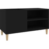 Ormarić za ploče crni 84,5 x 38 x 48 cm od konstruiranog drva | shoptok.hr
