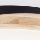 Brilliant LED plafonska svetiljka (prigušiva) BAARLO LED/24W/230V prečnika 35 cm, crne boje | Eponuda.com
