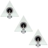  Komplet 3x spot svetala PYRAMID 3xG4/20W/230V/12V | Eponuda.com