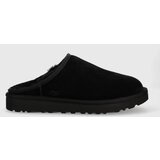 Ugg Copati iz semiša M Classic Slip-on črna barva Cene