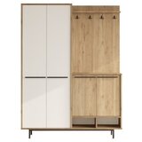 Hanah home OS1-SW oakwhite hall stand Cene
