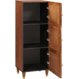  Visoka omara Rjava 40 x 33,5 x 110 cm Masiven les manga, (5000217941) | Shoptok.si
