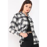 Dewberry Z6663 WOMEN'S SHIRT-BLACK Cijene