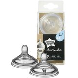 Tommee_Tippee silikonska cucla srednji protok 2 kom 3m+ | Eponuda.ba