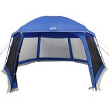  Šator za bazen s uklonjivim letvicama i mrežastim stjenkama Plava 512 x 458 cm | shoptok.hr