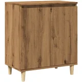 Maison Chic Komoda - Predalnik artisian hrast 60x35x70 cm konstruiran les, (21717412)
