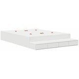  Krevet s ladicama s ladicama Bijelo 160 cm Konstruirano drvo | shoptok.hr